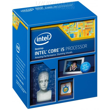 CPU Intel 1150 i5-4590 Ci5 Box (3,7GHz)